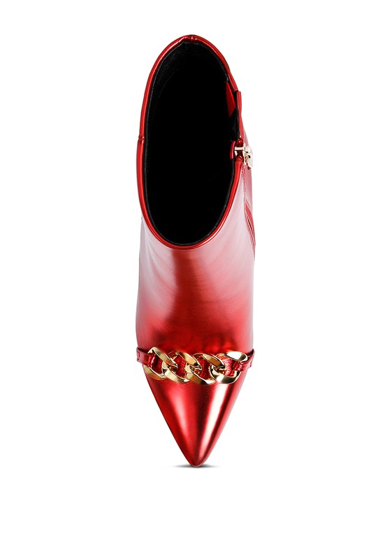 Women's Firefly Hologram Stiletto Ankle Boots