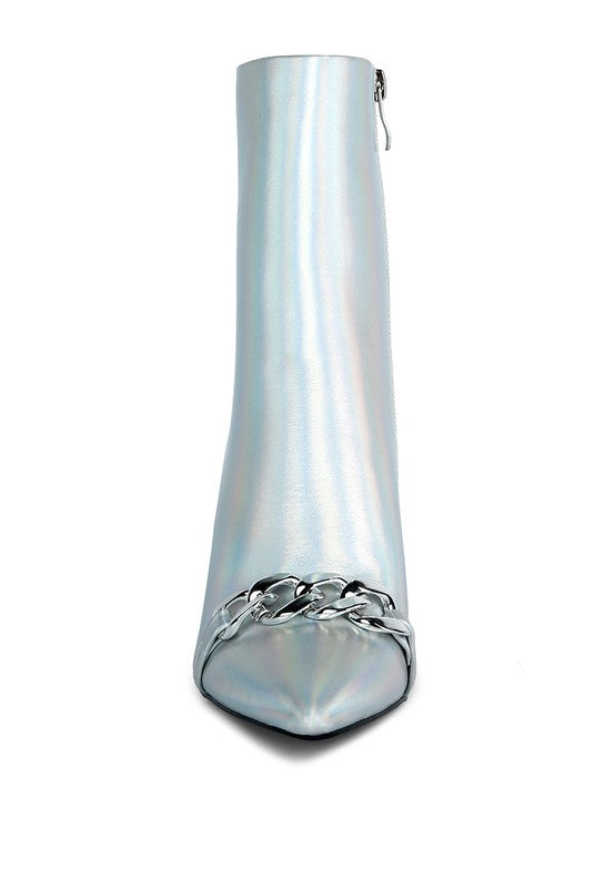 Women's Firefly Hologram Stiletto Ankle Boots