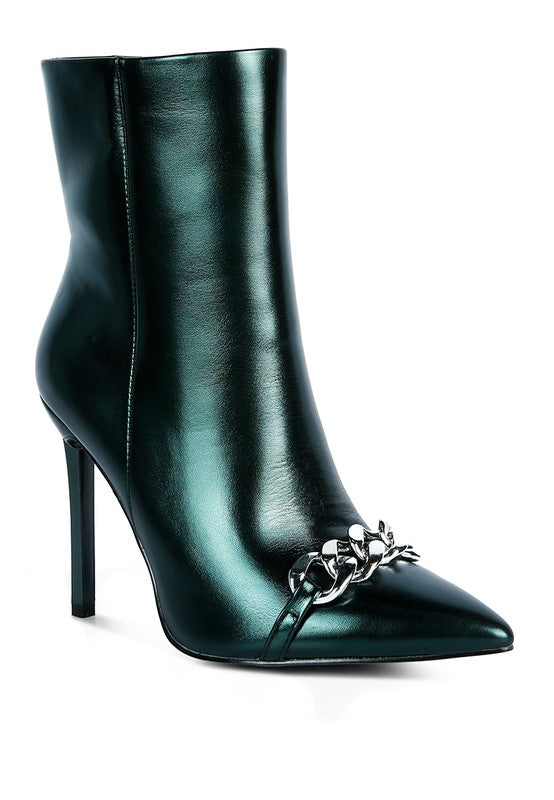 Women's Firefly Hologram Stiletto Ankle Boots