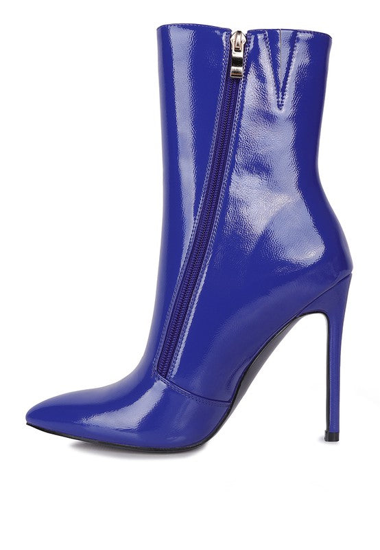 Women's Mania Patent Pu High Heeled Ankle Boot