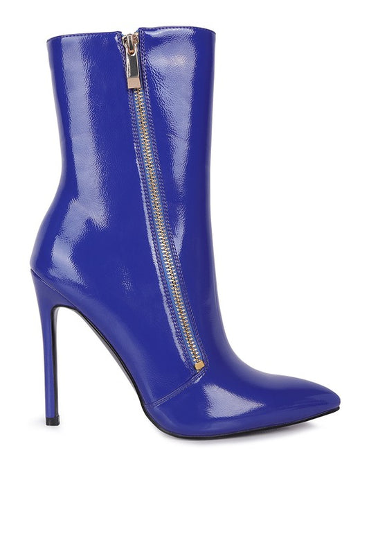 Women's Mania Patent Pu High Heeled Ankle Boot