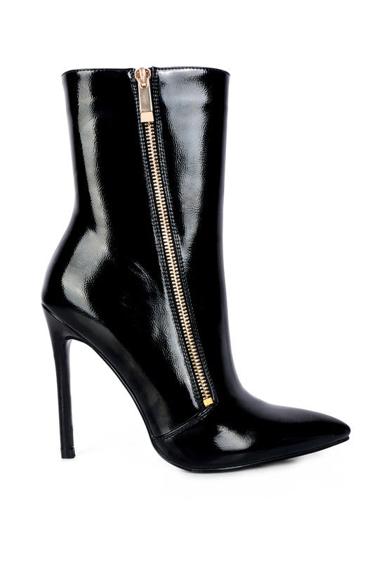 Women's Mania Patent Pu High Heeled Ankle Boot