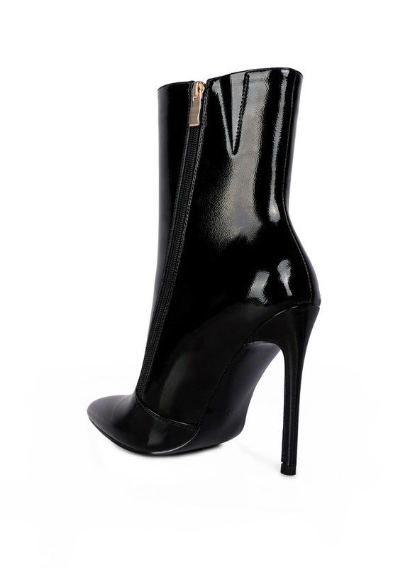 Women's Mania Patent Pu High Heeled Ankle Boot
