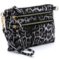 Women's Leopard Clutch & Cross Body Bag