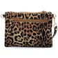 Women's Leopard Clutch & Cross Body Bag