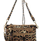 Women's Leopard Clutch & Cross Body Bag