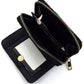 Women's Multi Graffiti Print Queen Bee Stripe Wallet