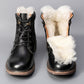 Men's Wool Inner Top Layer Cowhide Upper Boots