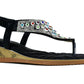 Multigem Slingback Black