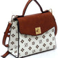 Women's CM Monogram Twist Lock Flap Satchel