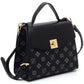 Women's CM Monogram Twist Lock Flap Satchel