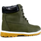 Boys's Builder's Boot Olive