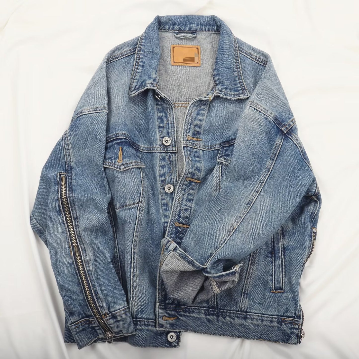 Men's Retro Loose Fit Denim Jacket