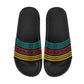 Mens Slide Sandals, Multicolor Print
