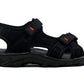 Men's Strappy Summer Sandals Black