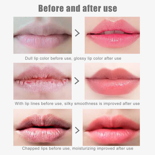 Cherry Crystal Lip Balm Fade Lip Lines Hydrating Moisturizing And Nourishing