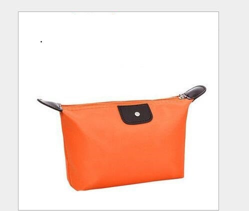 Cute Dumpling Cosmetic Bag Candy-colored Folding Dumpling Storage Bag Ingot Waterproof Washing Bag