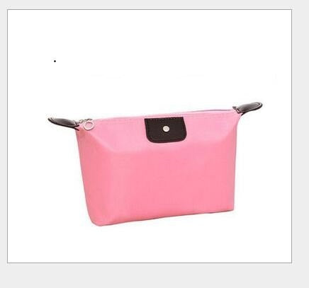 Cute Dumpling Cosmetic Bag Candy-colored Folding Dumpling Storage Bag Ingot Waterproof Washing Bag
