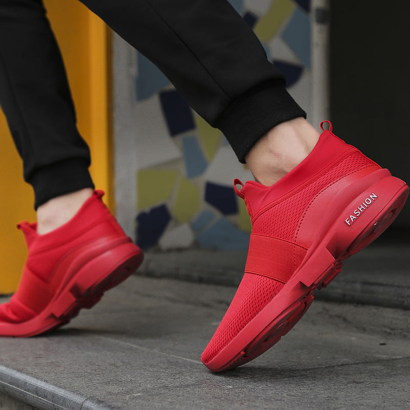 Men's shoe covers foot jogging shoes
