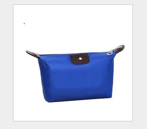 Cute Dumpling Cosmetic Bag Candy-colored Folding Dumpling Storage Bag Ingot Waterproof Washing Bag