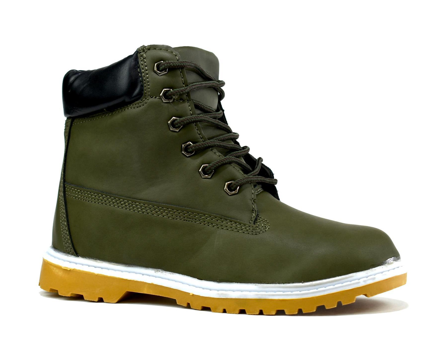 Boys's Builder's Boot Olive