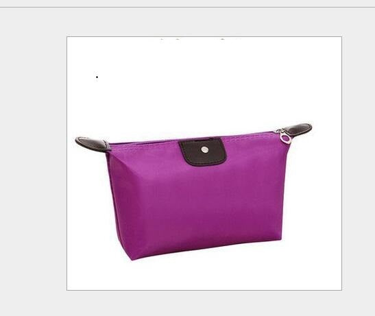 Cute Dumpling Cosmetic Bag Candy-colored Folding Dumpling Storage Bag Ingot Waterproof Washing Bag