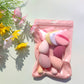 Macaron Bag Dopamine Cosmetic Egg Flocking Powder Puff