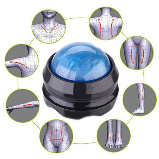 Massage Relaxation Muscle Pain Stress Relief Palm Foot Arm Neck Back Body Roller