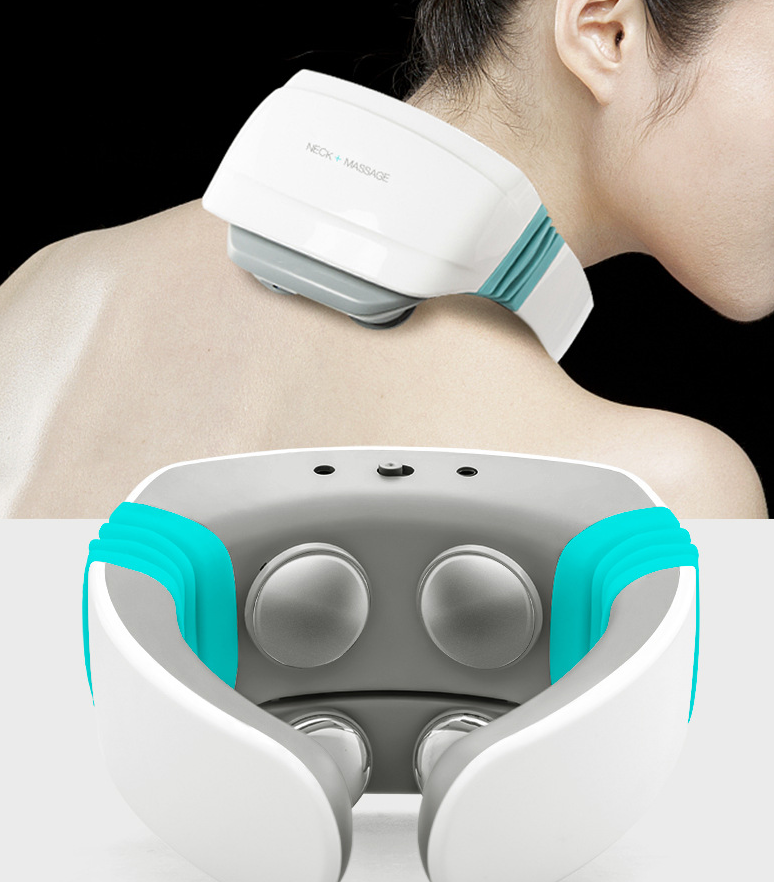 Professional Electric Pulse Acupuncture Neck Massager  6Techniques