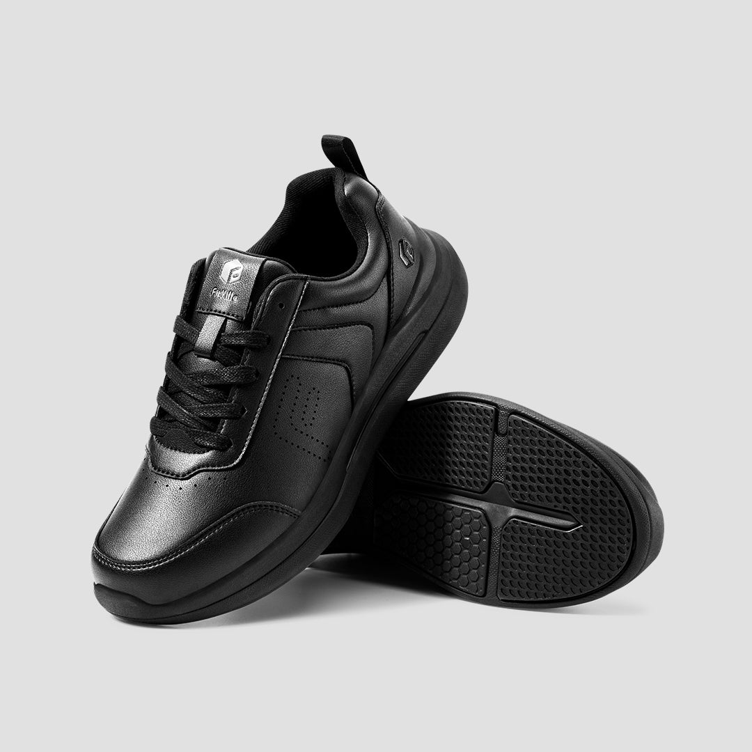 Men's FitVille Men's BriskWalk Deluxe Lace-up Business Casual Sneaker