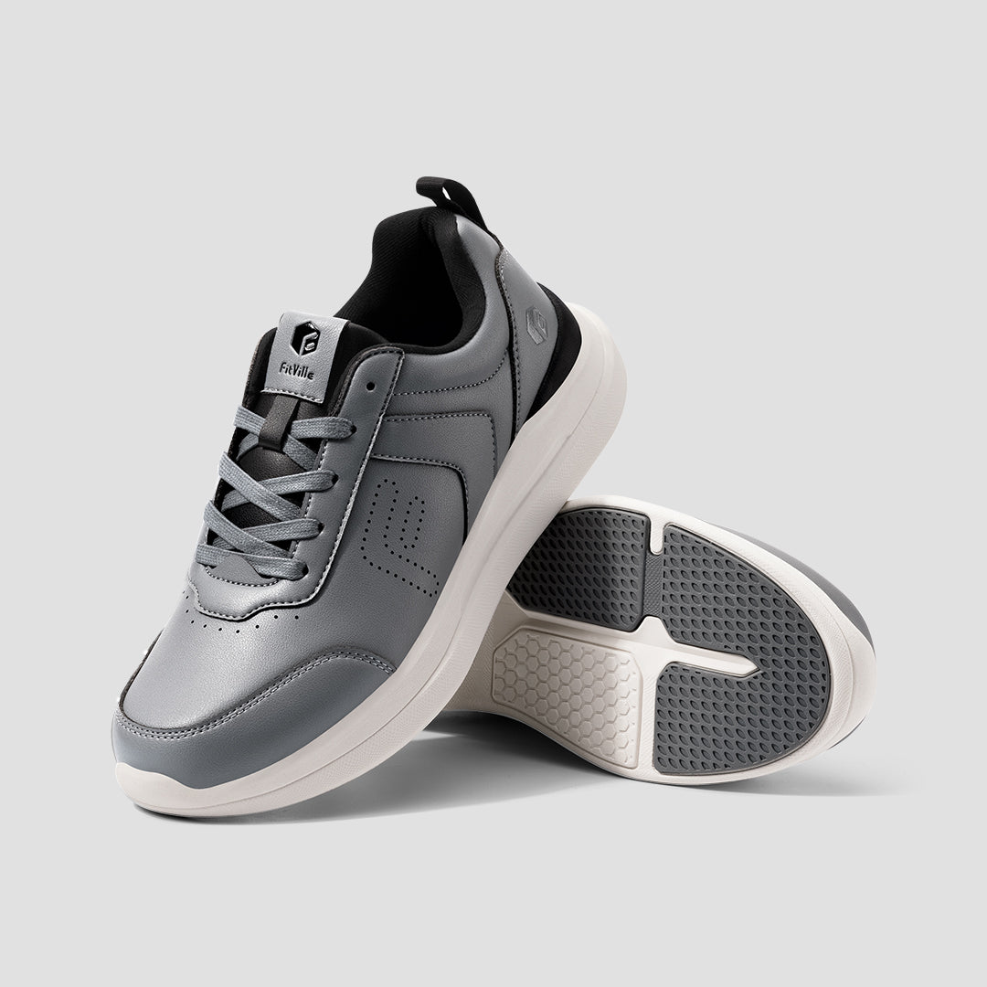 Men's FitVille Men's BriskWalk Deluxe Lace-up Business Casual Sneaker
