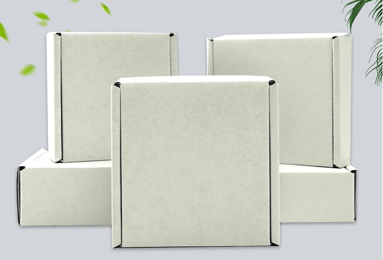Corrugated Packing Box Accessories Packaging White Box
