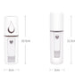 Beauty steaming face USB charging portable nano spray facial humidifier