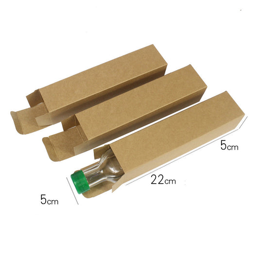 Kraft paper packaging box edible oil gift box