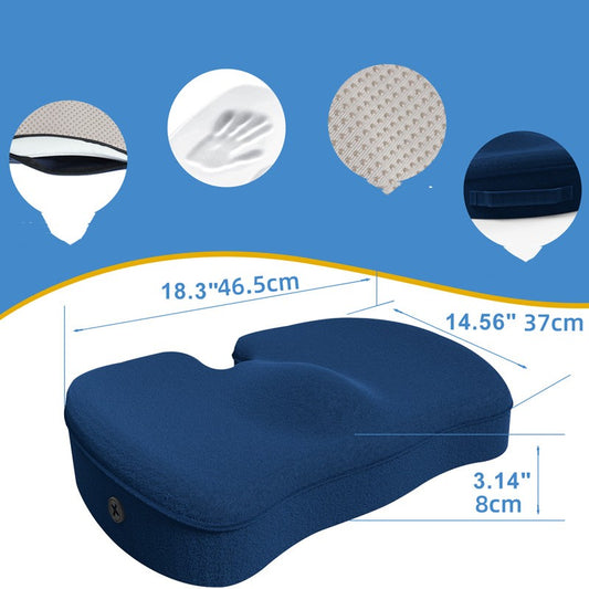 Home or Car Lumbar Soothing Electric Massage Cushion