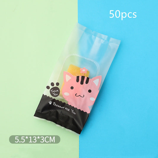 50 Thick bakery packaging bags snack snack bags