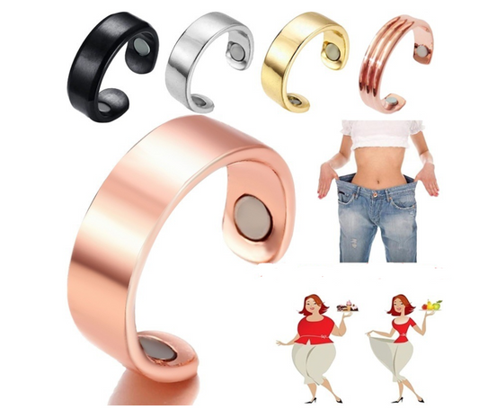 Lymphatic Drainae Magnetic Ring Acupressure Anti Snore Ring Treatment Reflexology Anti Snoring Apnea Sleeping Aid Device