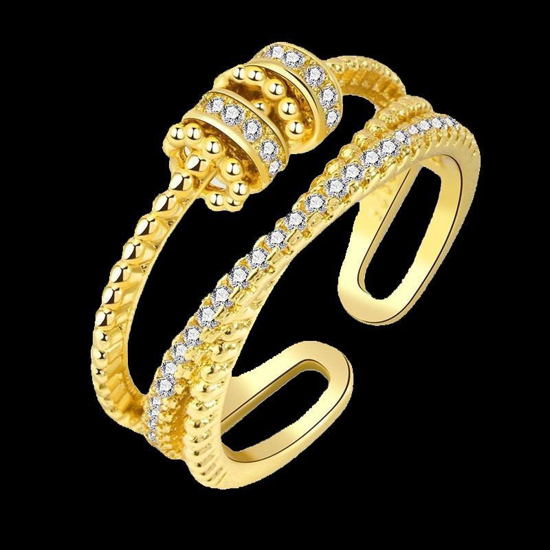 Pressure Relief Transfer Rotating Bead Copper Ring
