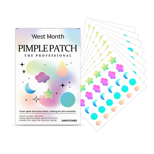 Color Covered Acne Print Patch