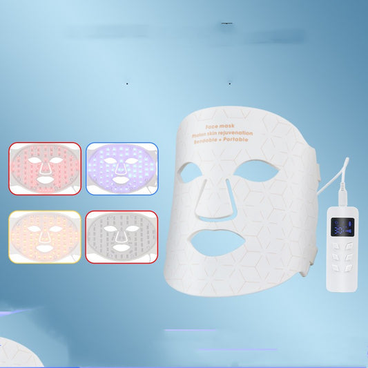 COMPARE TO OMNILUX $499 Photon Skin Rejuvenation Red Light Beauty Instrument Mask SAVE $$$