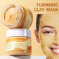 Blackhead Removing Turmeric Clay Mask Cleansing Pores Exfoliating