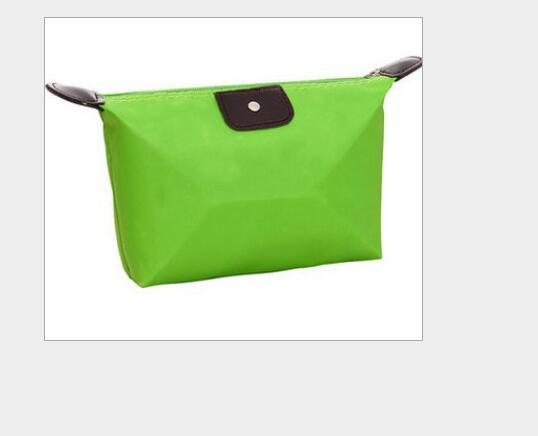 Cute Dumpling Cosmetic Bag Candy-colored Folding Dumpling Storage Bag Ingot Waterproof Washing Bag