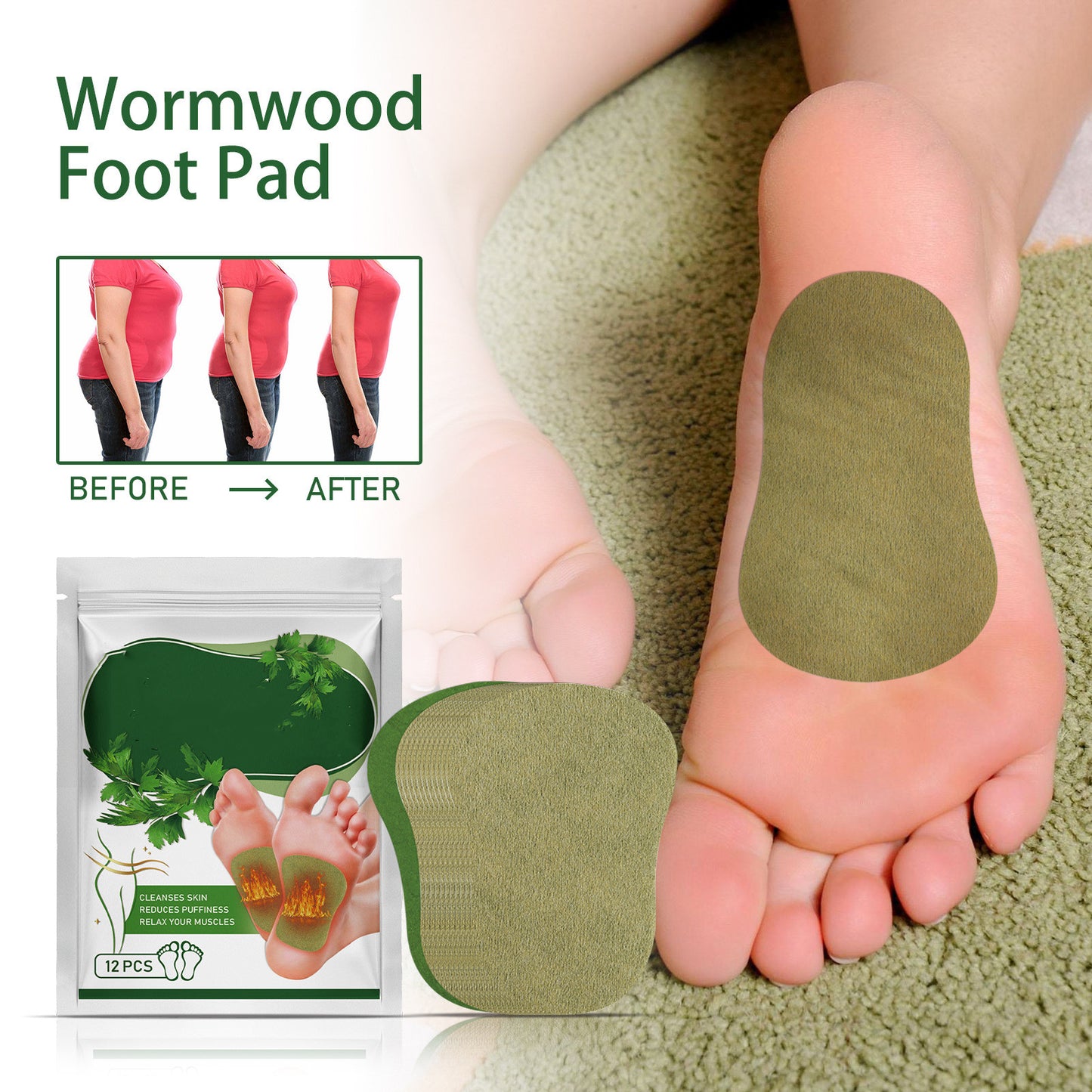 Promote Blood Circulation Foot Patch to Relieve Body Stress