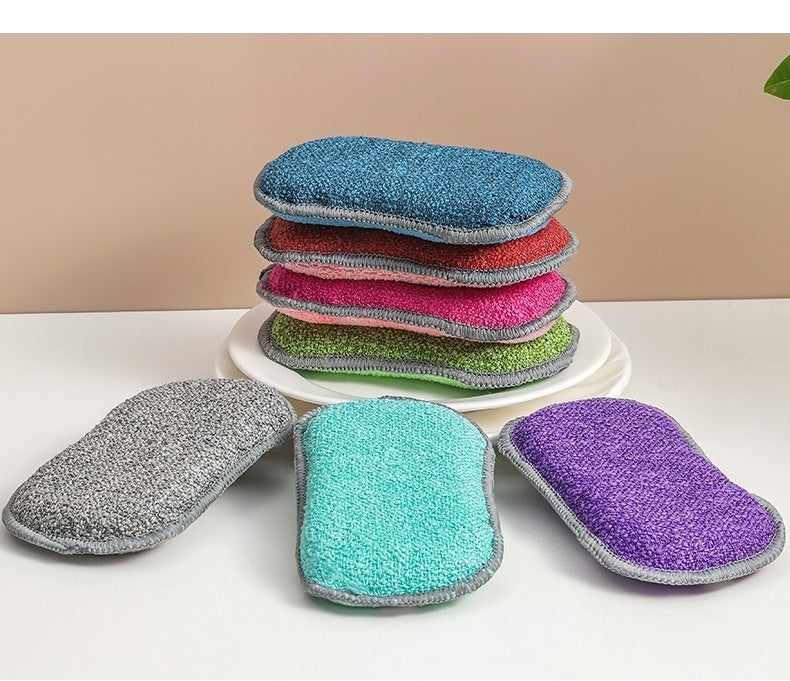 Microfiber Thick Household Kitchen Dishwashing Spong Mop