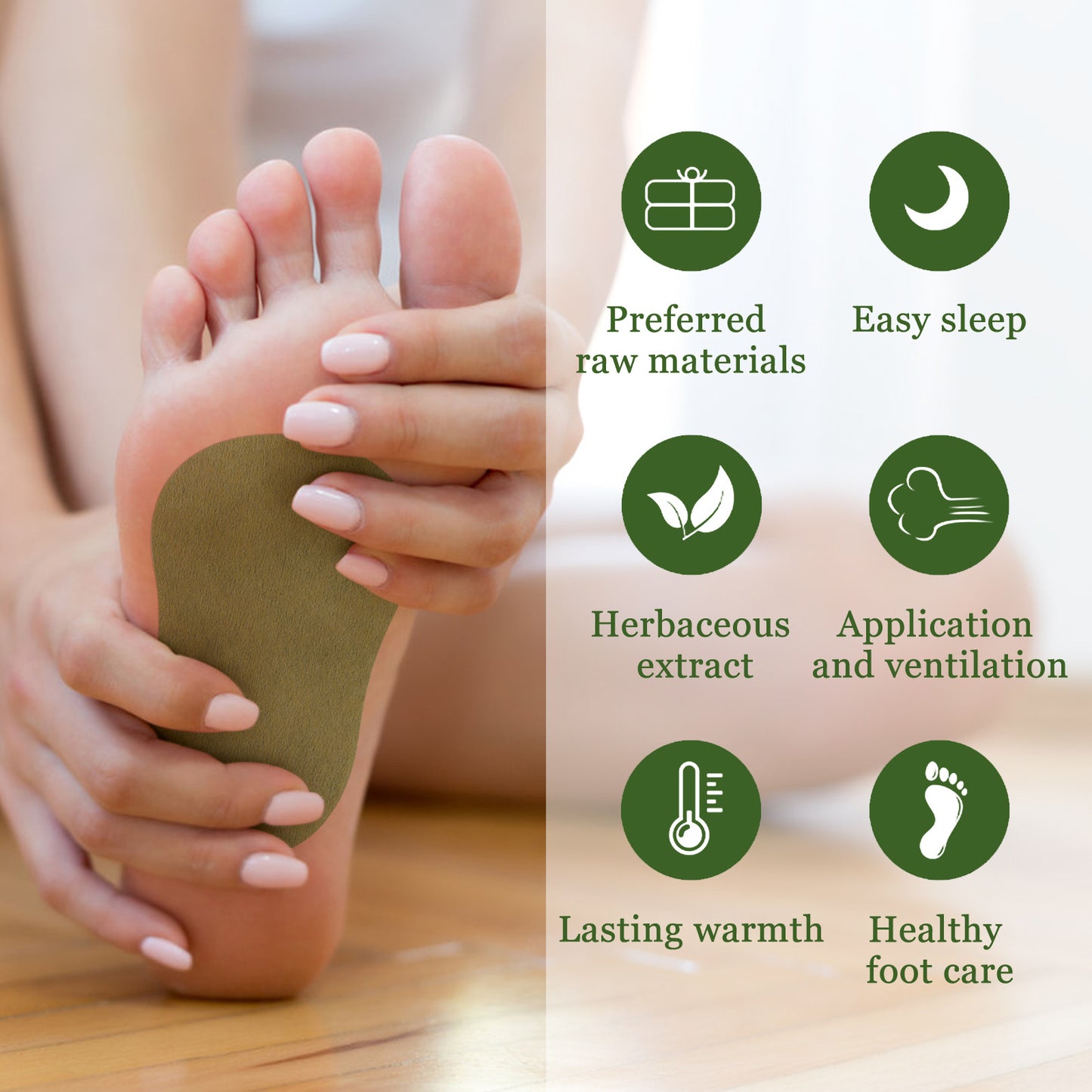 Promote Blood Circulation Foot Patch to Relieve Body Stress