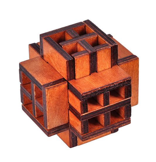 Adult Stress Relieving Wooden Intellectual Puzzle