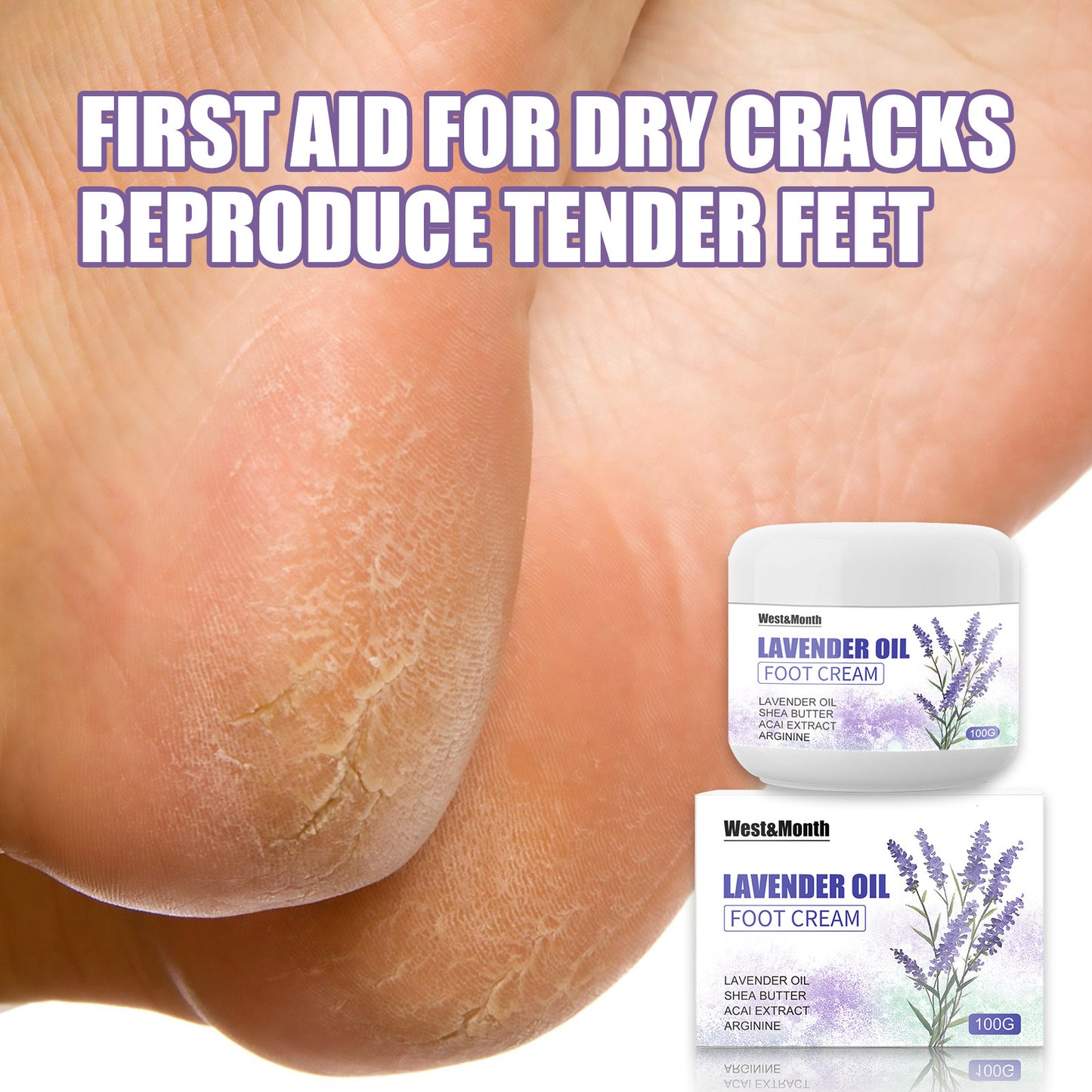 Lavender Oil Foot Cream Antifreeze