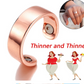 Lymphatic Drainae Magnetic Ring Acupressure Anti Snore Ring Treatment Reflexology Anti Snoring Apnea Sleeping Aid Device