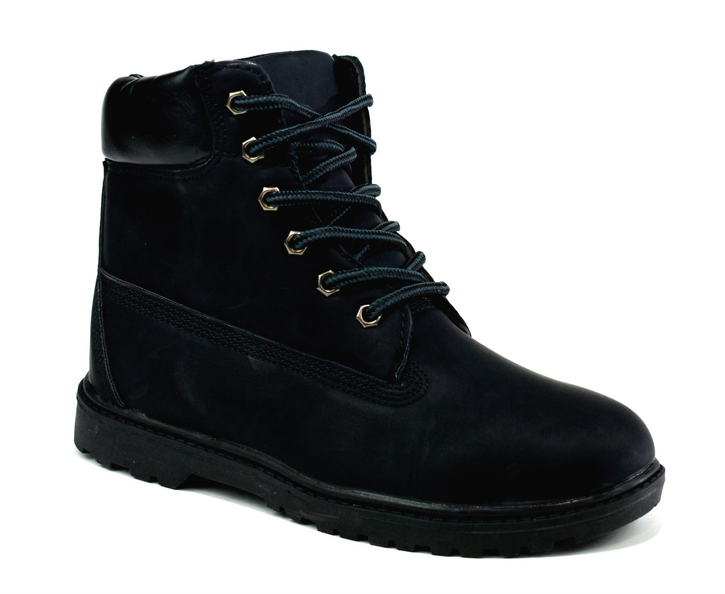 Boy's Builder's Boot Black