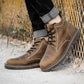 Men's Leather Boots Work High-top Boots
